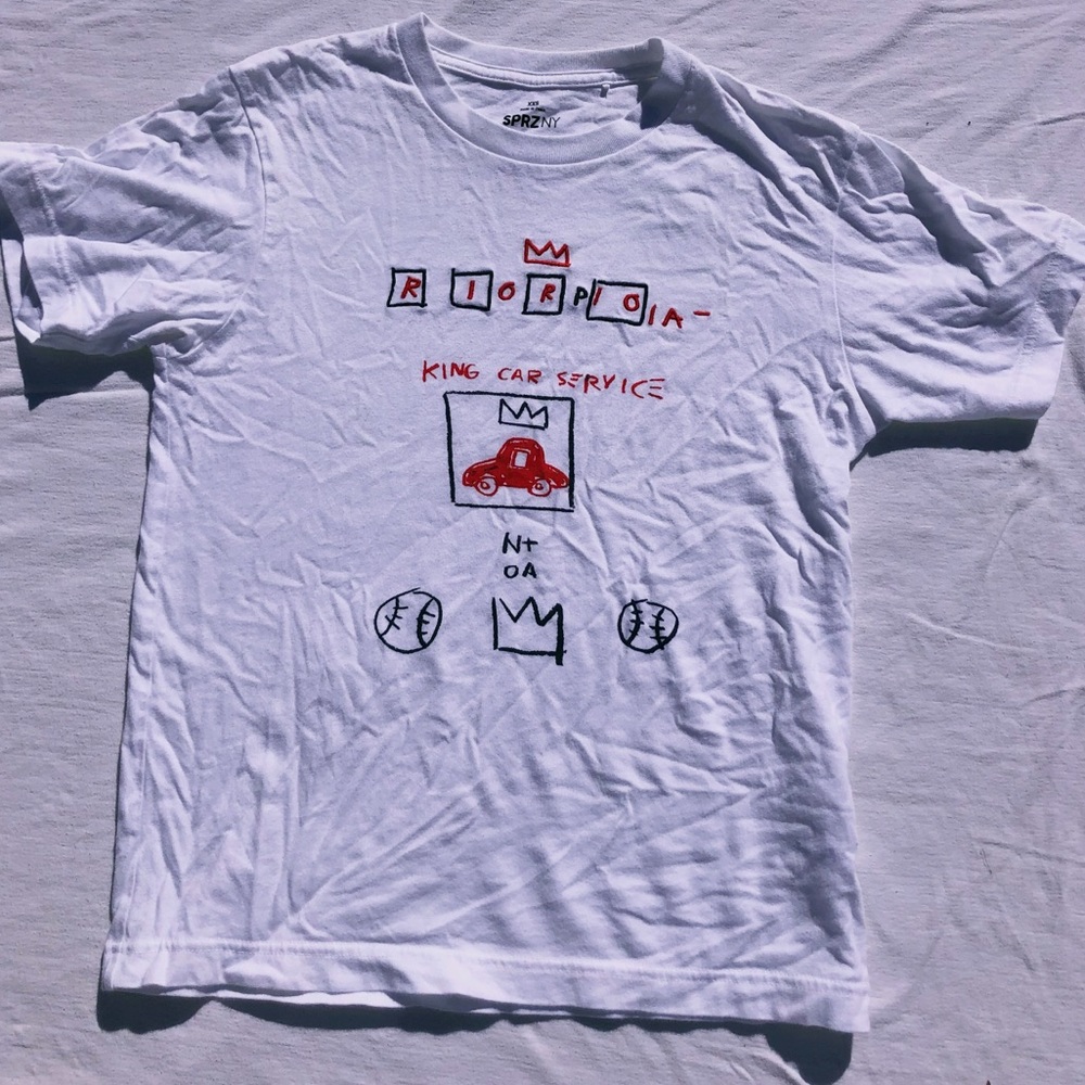 SPRZ NY x Jean Michel Basquiat artist T-Shirt